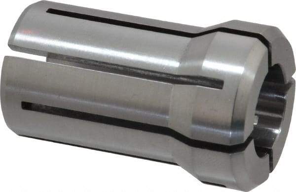 Kennametal - 37/64 Inch, 35/64 to 37/64 Inch Collet Capacity, Series DA180 Double Angle Collet - 1-5/8 Inch Overall Length, 1.035 Inch Overall Diameter, 0.001 Inch TIR - Exact Tool & Supply