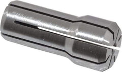 Kennametal - 7/64 Inch, 5/64 to 7/64 Inch Collet Capacity, Series DA200 Double Angle Collet - 1-3/16 Inch Overall Length, 0.539 Inch Overall Diameter, 0.001 Inch TIR - Exact Tool & Supply