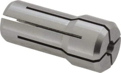 Kennametal - 5/32 Inch, 1/8 to 5/32 Inch Collet Capacity, Series DA200 Double Angle Collet - 1-3/16 Inch Overall Length, 0.539 Inch Overall Diameter, 0.001 Inch TIR - Exact Tool & Supply