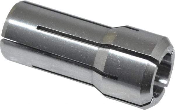 Kennametal - 21/64 Inch, 19/64 to 21/64 Inch Collet Capacity, Series DA200 Double Angle Collet - 1-3/16 Inch Overall Length, 0.539 Inch Overall Diameter, 0.001 Inch TIR - Exact Tool & Supply