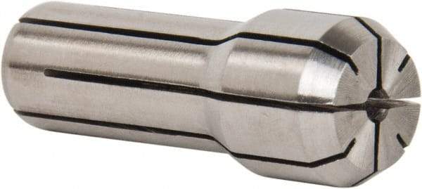Kennametal - 1/16 Inch, 1/32 to 1/16 Inch Collet Capacity, Series DA300 Double Angle Collet - 1 Inch Overall Length, 3/8 Inch Overall Diameter, 0.001 Inch TIR - Exact Tool & Supply