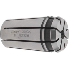 Kennametal - TG/PG 75 1/4" Standard Single Angle Collet - 6.35mm TIR, 46.81mm OAL, 6.35mm Overall Diam - Exact Tool & Supply