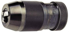 Rohm - JT6, 1/32 to 1/2" Capacity, Tapered Mount Drill Chuck - Keyless, 46mm Sleeve Diam, 94mm Open Length - Exact Tool & Supply