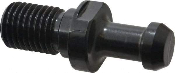 Parlec - C Style, BT50 Taper, M24x3 Thread, 60° Angle Radius, Standard Retention Knob - 3.34" OAL, 0.904" Knob Diam, 0.39" Flange Thickness, 1.77" from Knob to Flange, 0.983" Pilot Diam - Exact Tool & Supply
