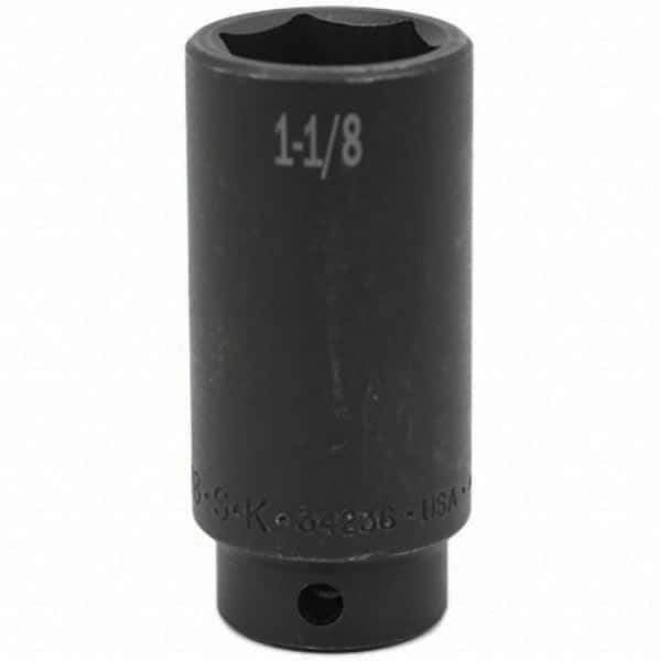 SK - Impact Socket - 1/2"DR 1-1/8" DEEP IMPACT SOCKET - Exact Tool & Supply
