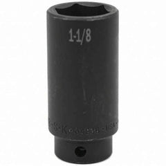 SK - Impact Socket - 1/2"DR 1-1/8" DEEP IMPACT SOCKET - Exact Tool & Supply