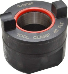 ETM - 1 Position, 40 Compatible Tool Holder Tightening Fixture - 82mm Head Diam, 58mm Base Length, 2.362" Overall Height - Exact Tool & Supply
