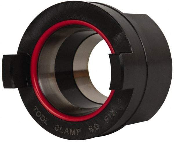 ETM - 1 Position, 50 Compatible Tool Holder Tightening Fixture - 103mm Head Diam, 71mm Base Length, 2.755" Overall Height - Exact Tool & Supply