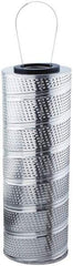 Parker - 6-1/4" OD, 20µ, Resin Cellulose Pleated-Resin Bonded Cartridge Filter - 18" Long - Exact Tool & Supply
