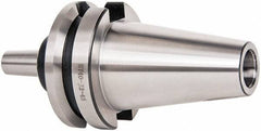 Interstate - BT40 Outside Taper, JT2 Inside Taper, BT to Jacobs Taper Adapter - 45mm Projection, 132.6mm OAL - Exact Tool & Supply