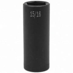 SK - Impact Socket - 1/2"DR 15/16" DEEP IMPACT SOCKET - Exact Tool & Supply