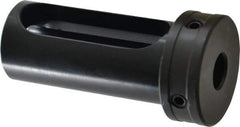 Global CNC Industries - 5/8" ID, 1-1/2" OD, 3-1/4" Length Under Head, Type Z Lathe Tool Holder Bushing - 3/4" Head Thickness, 2-7/8" Slot Length - Exact Tool & Supply
