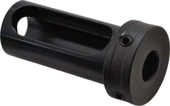 Global CNC Industries - 3/4" ID, 1-1/2" OD, 3-1/4" Length Under Head, Type Z Lathe Tool Holder Bushing - 3/4" Head Thickness, 2-7/8" Slot Length - Exact Tool & Supply