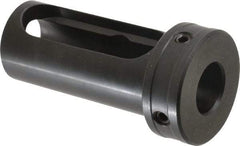 Global CNC Industries - 7/8" ID, 1-1/2" OD, 3-1/4" Length Under Head, Type Z Lathe Tool Holder Bushing - 3/4" Head Thickness, 2-7/8" Slot Length - Exact Tool & Supply