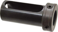 Global CNC Industries - 1-1/4" ID, 1-3/4" OD, 3-1/2" Length Under Head, Type Z Lathe Tool Holder Bushing - 3/4" Head Thickness, 3-1/8" Slot Length - Exact Tool & Supply