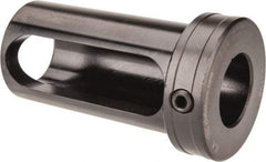 Global CNC Industries - 1-1/4" ID, 2" OD, 3-3/4" Length Under Head, Type Z Lathe Tool Holder Bushing - 3/4" Head Thickness, 3-3/8" Slot Length - Exact Tool & Supply
