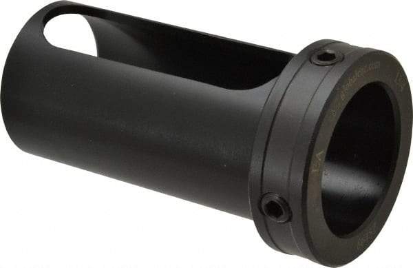 Global CNC Industries - 1-3/4" ID, 2" OD, 3-3/4" Length Under Head, Type Z Lathe Tool Holder Bushing - 3/4" Head Thickness, 3-3/8" Slot Length - Exact Tool & Supply