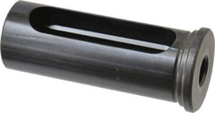 Global CNC Industries - 1/2" ID, 1-1/4" OD, 3-1/4" Length Under Head, Type C Lathe Tool Holder Bushing - 2-7/8" Slot Length - Exact Tool & Supply
