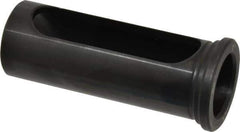 Global CNC Industries - 1" ID, 1-1/4" OD, 3-1/4" Length Under Head, Type C Lathe Tool Holder Bushing - 2-7/8" Slot Length - Exact Tool & Supply