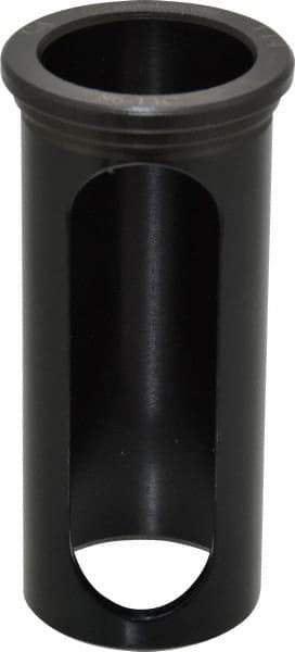 Global CNC Industries - 1-1/4" ID, 1-1/2" OD, 3-3/8" Length Under Head, Type C Lathe Tool Holder Bushing - 3" Slot Length - Exact Tool & Supply