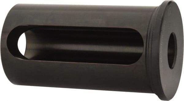 Global CNC Industries - 1" ID, 2-1/2" OD, 4-1/2" Length Under Head, Type C Lathe Tool Holder Bushing - 4-1/8" Slot Length - Exact Tool & Supply