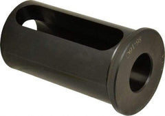 Global CNC Industries - 1-1/4" ID, 2-1/2" OD, 4-1/2" Length Under Head, Type C Lathe Tool Holder Bushing - 4-1/8" Slot Length - Exact Tool & Supply