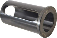 Global CNC Industries - 1-3/4" ID, 2-1/2" OD, 4-1/2" Length Under Head, Type C Lathe Tool Holder Bushing - 4-1/8" Slot Length - Exact Tool & Supply