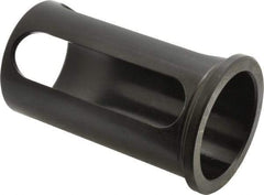 Global CNC Industries - 2-1/4" ID, 2-1/2" OD, 4-1/2" Length Under Head, Type C Lathe Tool Holder Bushing - 4-1/8" Slot Length - Exact Tool & Supply