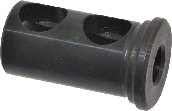 Global CNC Industries - 1/2" ID, 1" OD, 1-3/4" Length Under Head, Type J Lathe Tool Holder Bushing - 5/8" Hole Diam - Exact Tool & Supply