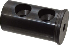 Global CNC Industries - 1/2" ID, 2" OD, 3-1/2" Length Under Head, Type J Lathe Tool Holder Bushing - 1" Hole Diam - Exact Tool & Supply