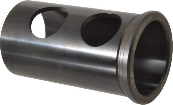 Global CNC Industries - 1-3/4" ID, 2" OD, 3-1/2" Length Under Head, Type J Lathe Tool Holder Bushing - 1" Hole Diam - Exact Tool & Supply
