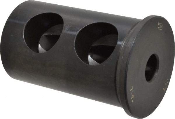 Global CNC Industries - 3/4" ID, 2-1/2" OD, 4" Length Under Head, Type J Lathe Tool Holder Bushing - 1-1/4" Hole Diam - Exact Tool & Supply