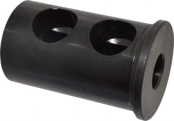 Global CNC Industries - 1" ID, 2-1/2" OD, 4" Length Under Head, Type J Lathe Tool Holder Bushing - 1-1/4" Hole Diam - Exact Tool & Supply