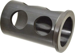 Global CNC Industries - 2" ID, 2-1/2" OD, 4" Length Under Head, Type J Lathe Tool Holder Bushing - 1-1/4" Hole Diam - Exact Tool & Supply