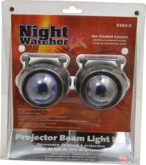 Peterson - 55 Watt Ion Blue Automotive Auxilary Light - Aluminum, 4.6 Amp, 12 V - Exact Tool & Supply