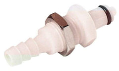 CPC Colder Products - Acetal Push-to-Connect Male Connector - 120 Max psi, 3/8" ID, White - Exact Tool & Supply