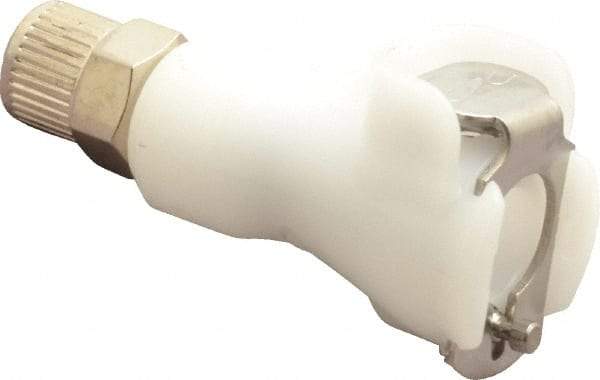 CPC Colder Products - 5/32" OD, Acetal Push-to-Connect Shutoff - 120 Max psi - Exact Tool & Supply