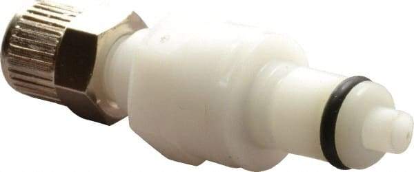 CPC Colder Products - 5/32" OD, Acetal Push-to-Connect Shutoff - 120 Max psi - Exact Tool & Supply