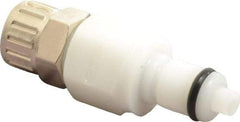 CPC Colder Products - 1/4" OD, Acetal Push-to-Connect Shutoff - 120 Max psi - Exact Tool & Supply