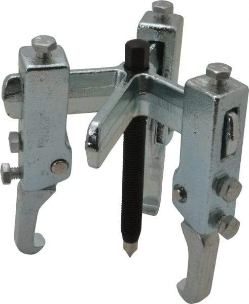 Proto - 8" Spread, 6 Ton Capacity, Puller - 7-1/2" Long, For Bearings, Gears & Pulleys - Exact Tool & Supply