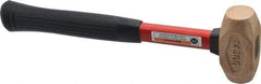 Proto - 1-1/2 Lb Head Brass Hammer - 12" OAL, Fiberglass Handle - Exact Tool & Supply