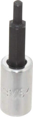Proto - 1/4" Drive, 9/64" Hex Bit Socket - 1-7/8" OAL, 1" Bit Length - Exact Tool & Supply