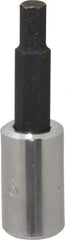 Proto - 1/4" Drive, 3/16" Hex Bit Socket - 1-7/8" OAL, 1" Bit Length - Exact Tool & Supply
