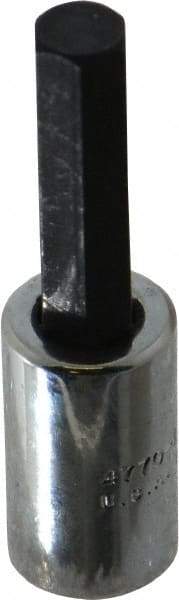 Proto - 1/4" Drive, 1/4" Hex Bit Socket - 1-7/8" OAL, 1" Bit Length - Exact Tool & Supply
