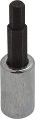 Proto - 1/4" Drive, 5mm Hex Bit Socket - 1-7/8" OAL, 1" Bit Length - Exact Tool & Supply