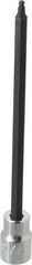 Proto - 3/8" Drive, 1/8" Hex Bit Socket - 6-3/32" OAL, 5" Bit Length, Long Ball End Hex Bit Socket - Exact Tool & Supply