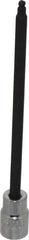 Proto - 3/8" Drive, 5/32" Hex Bit Socket - 6-3/32" OAL, 5" Bit Length, Long Ball End Hex Bit Socket - Exact Tool & Supply
