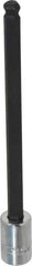 Proto - 3/8" Drive, 5/16" Hex Bit Socket - 6-3/32" OAL, 5" Bit Length, Long Ball End Hex Bit Socket - Exact Tool & Supply