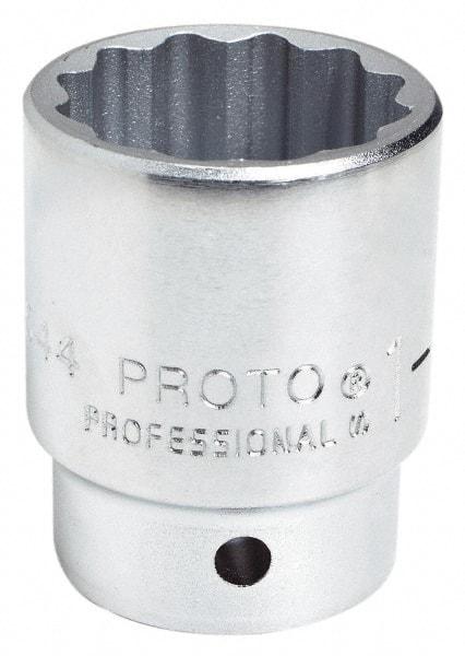 Blackhawk by Proto - 3/4" Drive, Standard Hand Socket - 12 Points, 2-45/64" OAL, Alloy Steel, Black Finish - Exact Tool & Supply