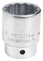 Blackhawk by Proto - 3/4" Drive, Standard Hand Socket - 12 Points, 2-45/64" OAL, Alloy Steel, Black Finish - Exact Tool & Supply